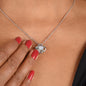 To My Soulmate Love knot Necklace, Best Gift For Soulmate, Perfect Anniversary, Birthday, Valentine Gift