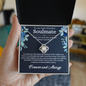 To My Soulmate Love knot Necklace, Best Gift For Soulmate, Perfect Anniversary, Birthday, Valentine Gift
