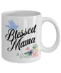 Blessed Mama White Coffee Mug