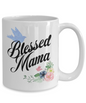 Blessed Mama White Coffee Mug