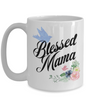 Blessed Mama White Coffee Mug