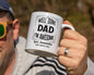 Well Done Dad I'm Awesome White Coffee Mug| Personalized Mug For Dad| Gift For Dad| Custom Dad Mug| Father's Day Gift