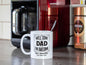 Well Done Dad I'm Awesome White Coffee Mug| Personalized Mug For Dad| Gift For Dad| Custom Dad Mug| Father's Day Gift