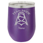 Team Bride Wine Tumbler, Bridesmaid Insulated Tumbler, Bride Squad Tumbler, Maid of Honor Tumbler, Matron of Honor Tumbler, Team Bride Gift