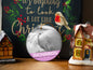 Personalized Baby Girl Photo Upload - Ceramic Round Ornament