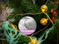 Personalized Baby Girl Photo Upload - Ceramic Round Ornament
