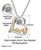 To The Best Mother-In-Law Heart Necklace | Gift For Mother-In-Law | Christmas Gift