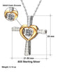 To My Beautiful Goddaughter Cross Dancing Necklace | Gift For Goddaughter | Birthday Gift | Christmas Gift | Christian Gifts