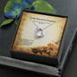 To My Beautiful Daughter Heart Necklace, Gifts For Daughter, Daughter Necklace Gift