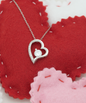 To My Wife Solitaire Crystal Necklace, Best Gift For Wife, Perfect Anniversary, Birthday, Valentine Gift
