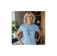 Load image into Gallery viewer, Faith Cross Christian T-Shirt
