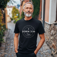 Load image into Gallery viewer, John 3:16 Christian T-Shirt
