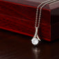 To My Beautiful Daughter - You've Touched My Soul - Alluring Beauty Necklace