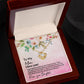 To My Mom Love Knot Necklace, Mother's Day Gift, Mom Birthday Gift