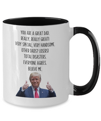 Load image into Gallery viewer, Trump Dad Mug, Funny Dad Gifts
