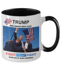 Load image into Gallery viewer, Trump Assassination Attempt Coffee Mug, Patriotic Gifts
