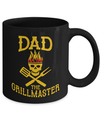 Load image into Gallery viewer, Grillmaster Funny Black Coffee Mug, Father&#39;s Day, Birthday Gifts
