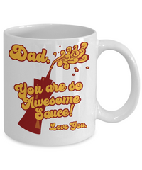 Load image into Gallery viewer, Awesome Funny Dad White Coffee Mug, Father&#39;s Day, Birthday Gifts
