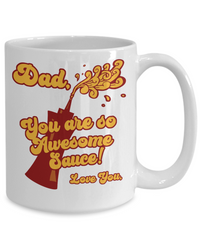 Load image into Gallery viewer, Awesome Funny Dad White Coffee Mug, Father&#39;s Day, Birthday Gifts
