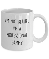 Load image into Gallery viewer, I&#39;m a professional Gammy Novelty Gag Coffee Mug, Best Grandma Gift Ideas from Grandson
