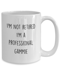 Load image into Gallery viewer, I&#39;m a professional Gammie Novelty Gag Coffee Mug, Best Grandma Gift Ideas from Grandson

