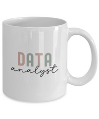 Load image into Gallery viewer, Data Analyst Novelty Gag Coffee Mug, Best Employee Gift Ideas from Boss
