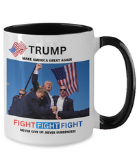 Load image into Gallery viewer, Trump Assassination Attempt Coffee Mug, Patriotic Gifts
