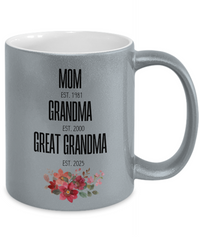 Load image into Gallery viewer, Personalized Ceramic Mug With Metallic Coating, Mother&#39;s Day Gifts
