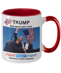 Load image into Gallery viewer, Trump Assassination Attempt Coffee Mug, Patriotic Gifts
