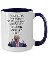 Load image into Gallery viewer, Trump Mom Mug, Funny Mom Gift, Gift For Mom
