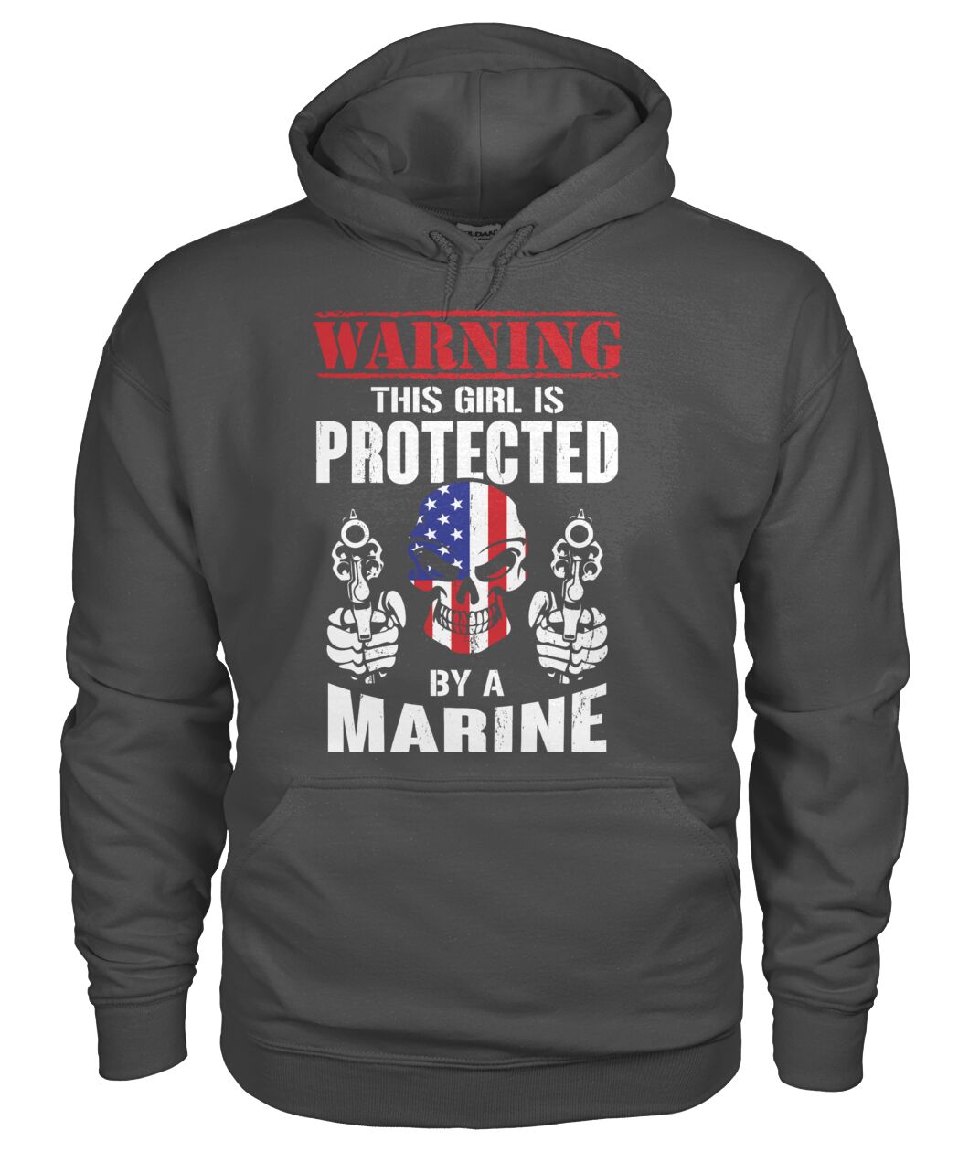 Warning This Girl is Protected by a Marine