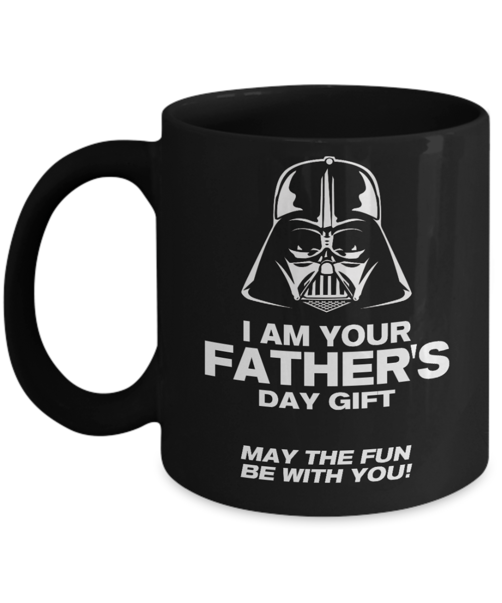 Star Wars Funny Black Coffee Mug, Father's Day Gifts