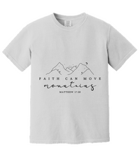 Load image into Gallery viewer, Faith Can Move Mountains Religious Shirt
