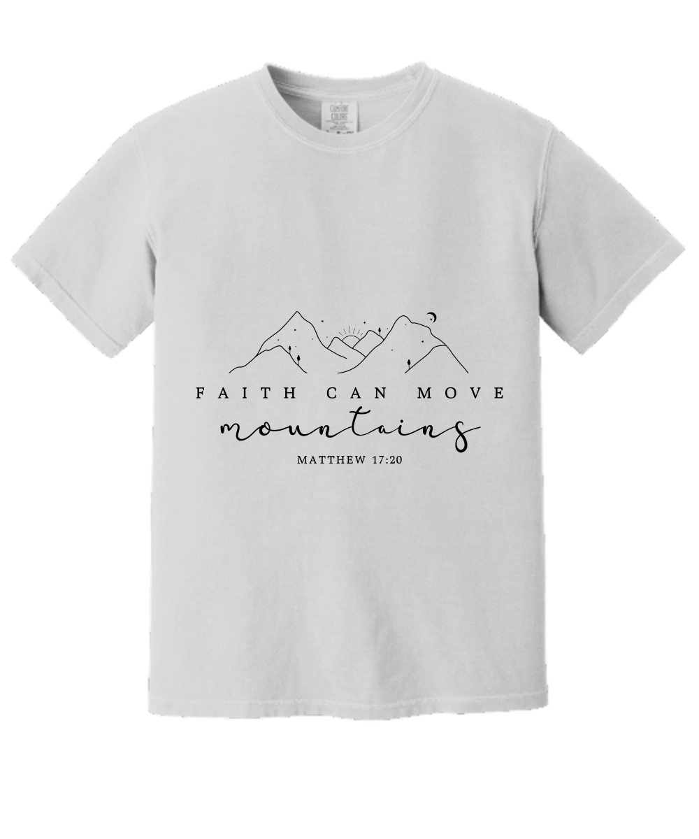 Faith Can Move Mountains Religious Shirt