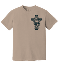 Load image into Gallery viewer, Floral Christian Cross Shirt, Religious Gifts
