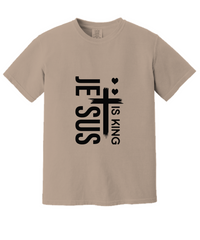 Load image into Gallery viewer, Jesus is King Premium T-Shirt, Religious Gifts
