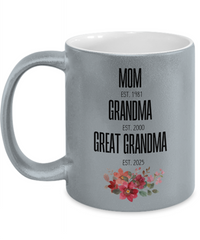 Load image into Gallery viewer, Personalized Ceramic Mug With Metallic Coating, Mother&#39;s Day Gifts
