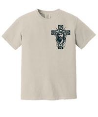 Load image into Gallery viewer, Floral Christian Cross Shirt, Religious Gifts
