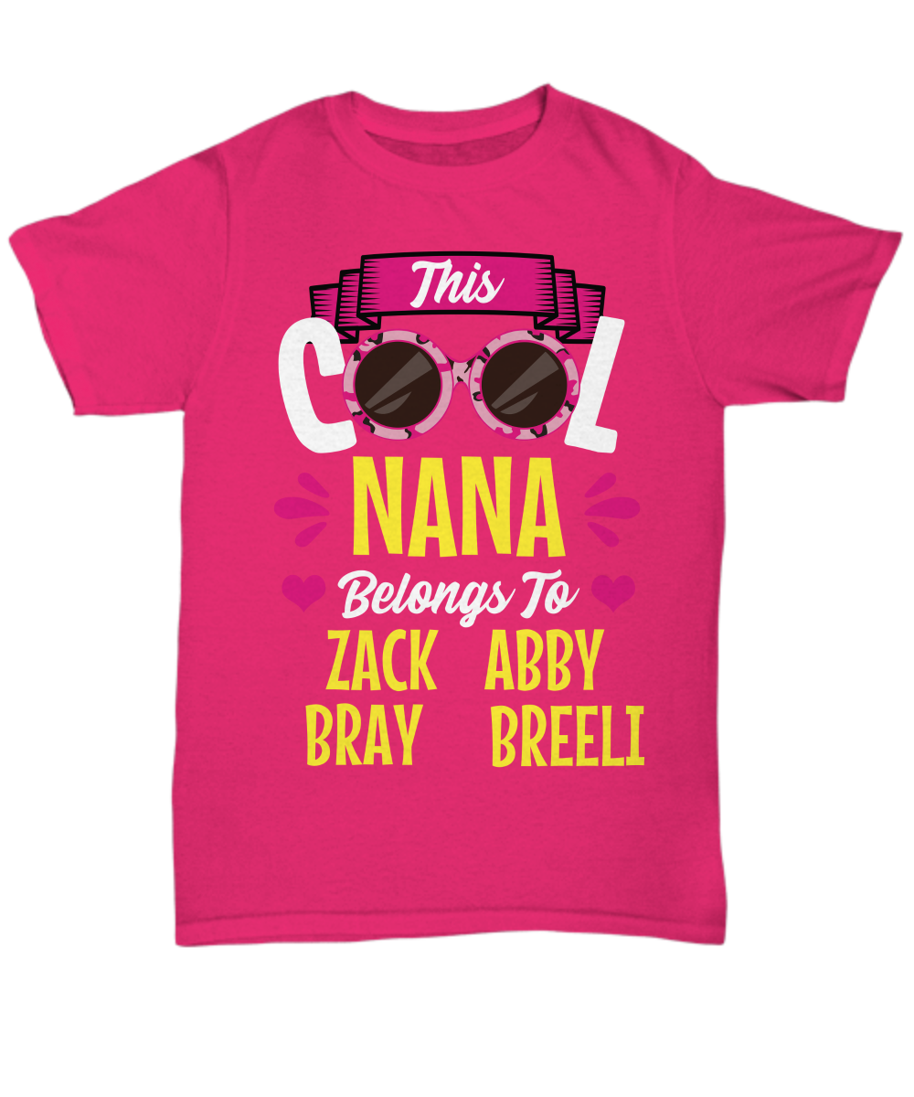 This Cool Nana Personalized Nana Shirt