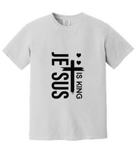 Load image into Gallery viewer, Jesus is King Premium T-Shirt, Religious Gifts
