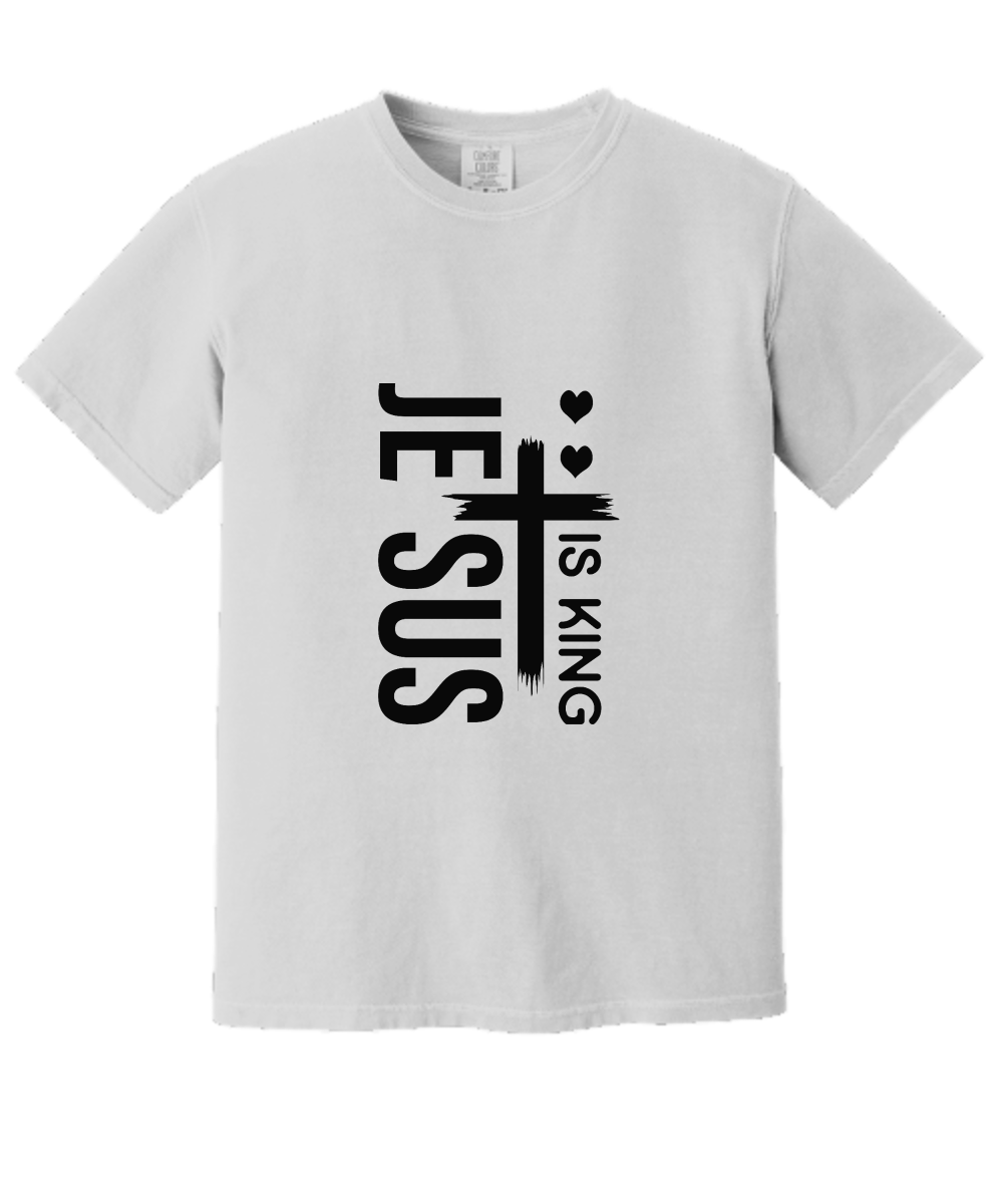 Jesus is King Premium T-Shirt, Religious Gifts