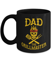 Load image into Gallery viewer, Grillmaster Funny Black Coffee Mug, Father&#39;s Day, Birthday Gifts
