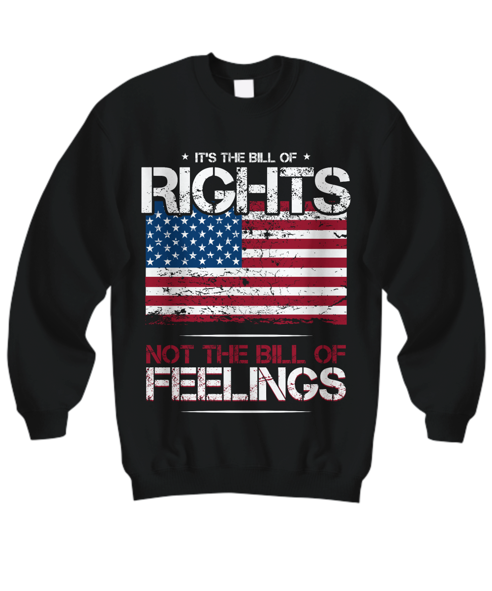 Bill Of Rights  Black Sweatshirt