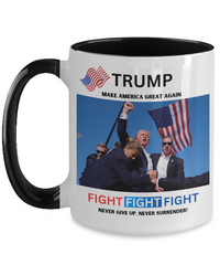 Load image into Gallery viewer, Trump Assassination Attempt Coffee Mug, Patriotic Gifts
