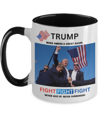Load image into Gallery viewer, Trump Assassination Attempt Coffee Mug, Patriotic Gifts
