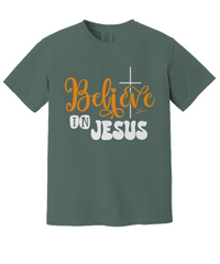 Load image into Gallery viewer, Believe in Jesus Shirt, Christian Apparel, Christian Shirt, Christmas Gifts
