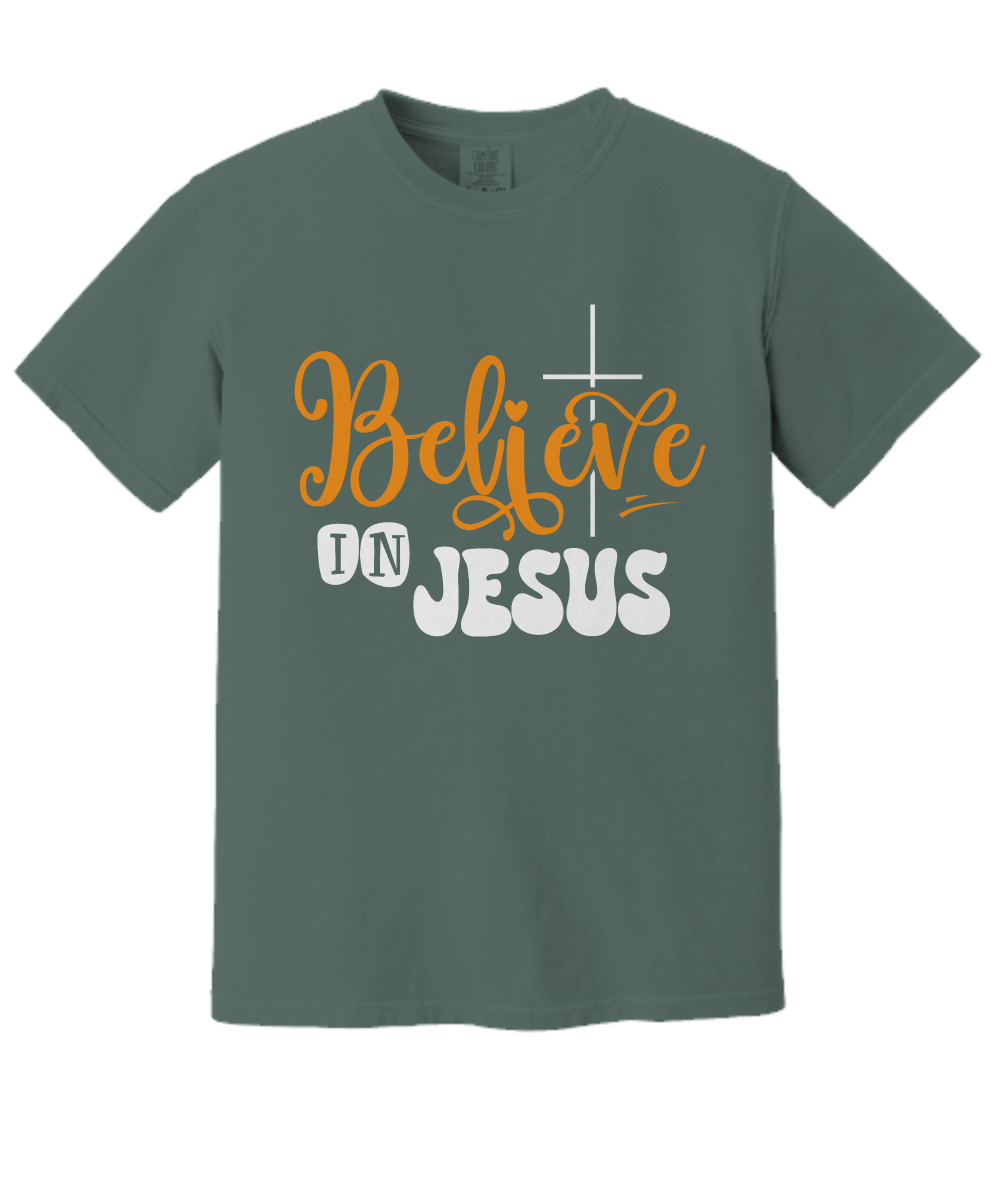 Believe in Jesus Shirt, Christian Apparel, Christian Shirt, Christmas Gifts