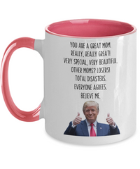 Load image into Gallery viewer, Trump Mom Mug, Funny Mom Gift, Gift For Mom
