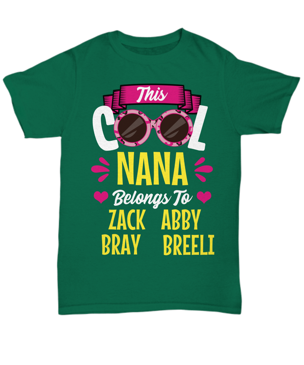 This Cool Nana Personalized Nana Shirt