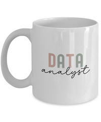 Load image into Gallery viewer, Data Analyst Novelty Gag Coffee Mug, Best Employee Gift Ideas from Boss
